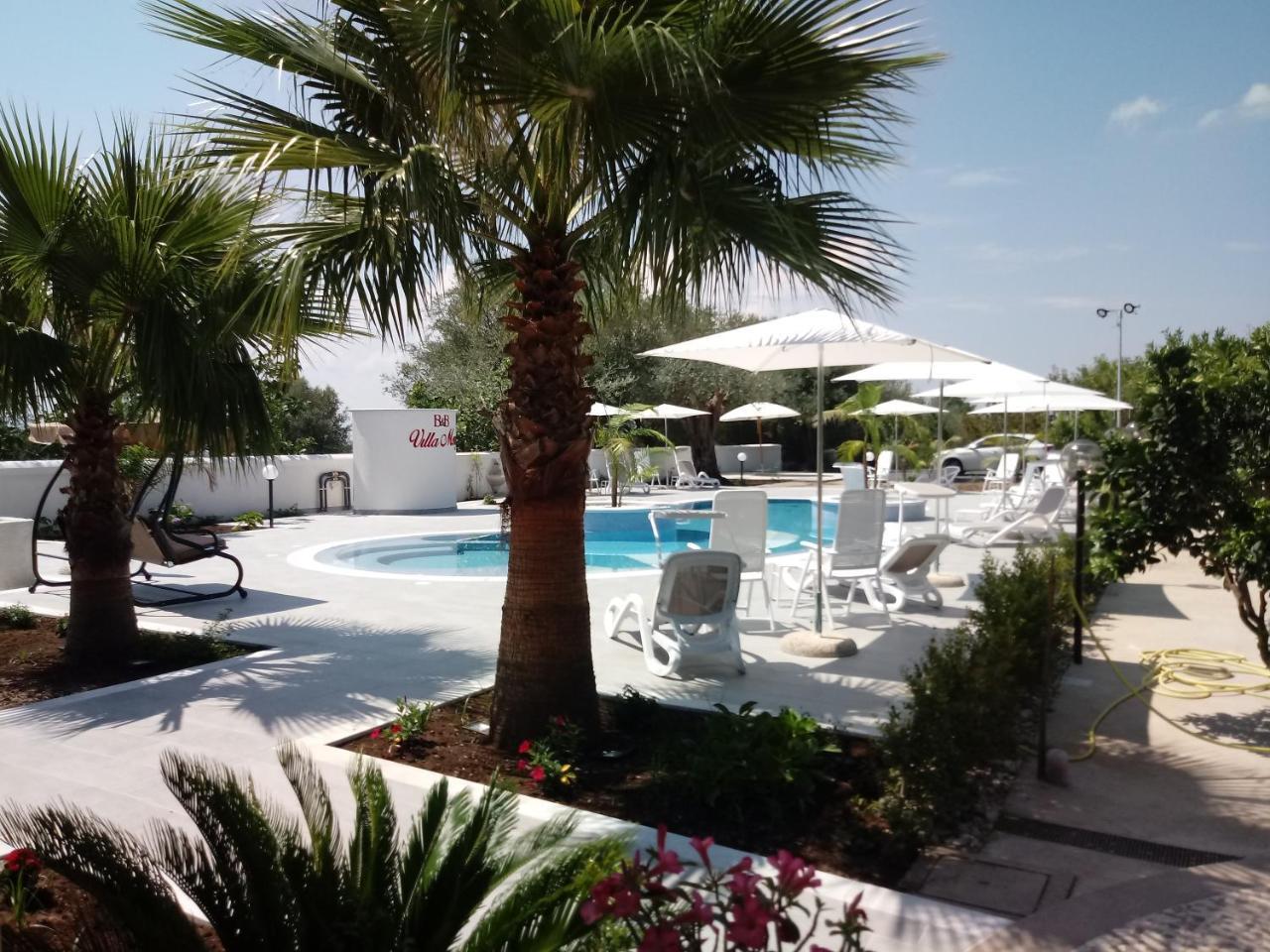 B&B Villa Mery Mileto Exterior foto